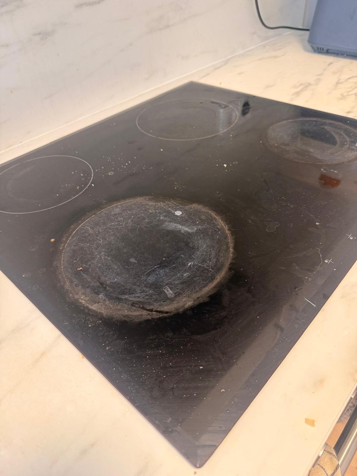 Stove before cleaning